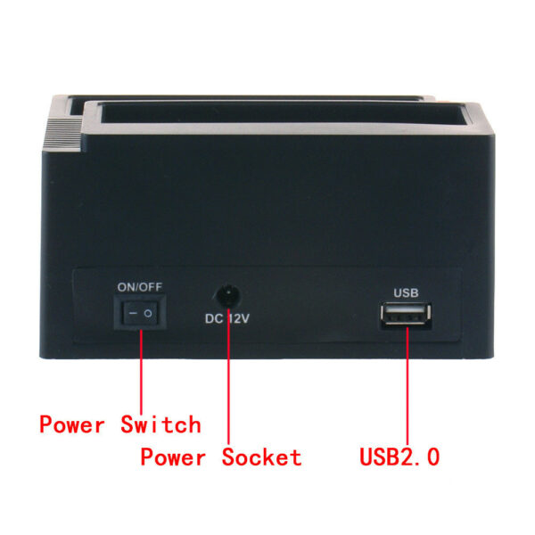 Factory Supply Model Functional Hard Disk Base Usb2.0 Sata Ide Interface With Card Reader - Image 2