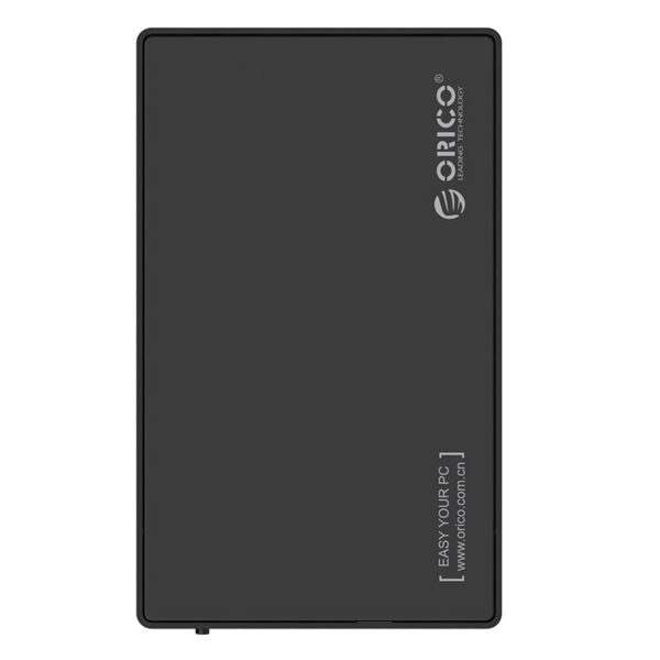 ORICO 2.5″|3.5″ USB-C External HDD Enclosure – Black - Image 2