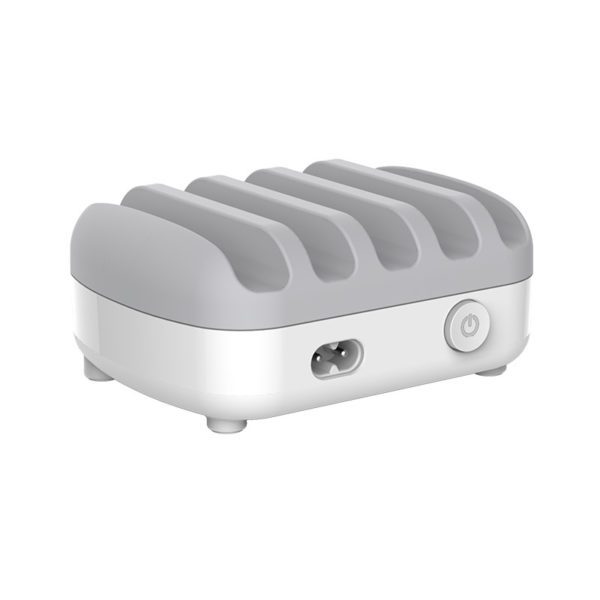ORICO 5 Port Tablet/Smartphone USB Charging Station – White - Image 2