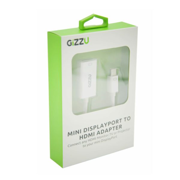 GIZZU Mini DisplayPort to HDMI Adapter - Image 2