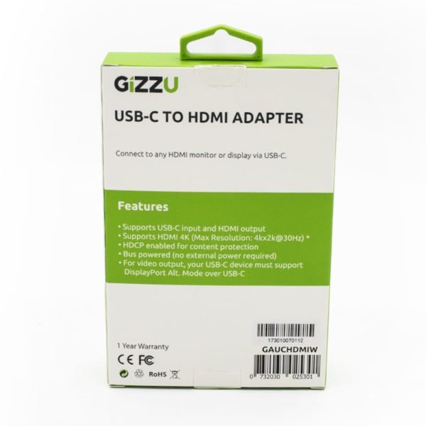 GIZZU Type-C to HDMI 4K Adapter - Image 3