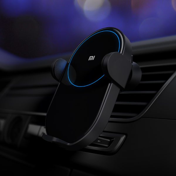 Xiaomi 20W Wireless Car Charger – Black - Image 3