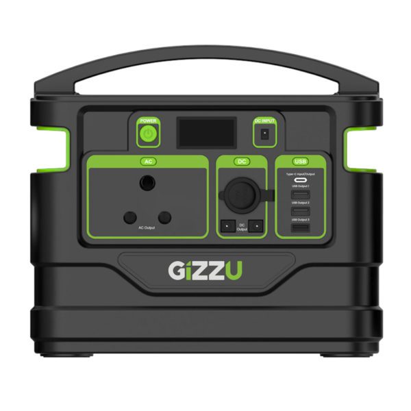 GIZZU 296Wh Portable Power Station 1 x 3 Prong SA Plug Point - Image 2