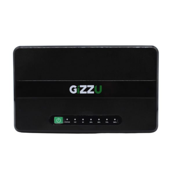 GIZZU 30W 32Wh 8800mAh Mini DC UPS - Black - Image 3