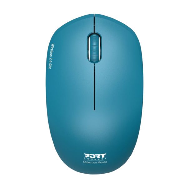 Port Connect MOUSE COLLECTION WIRELESS BLUE