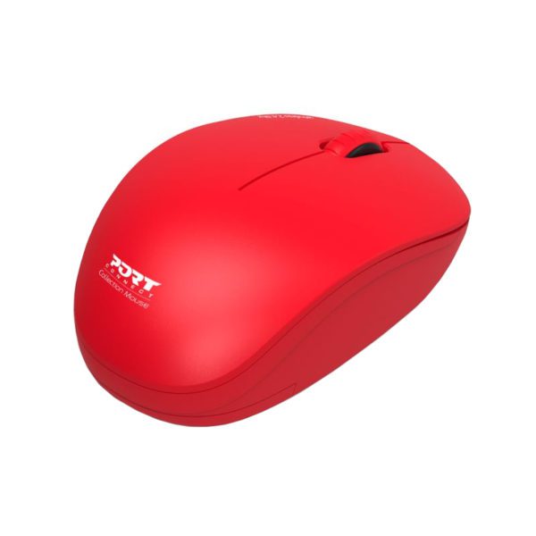 Port Connect MOUSE COLLECTION WIRELESS RED - Image 3