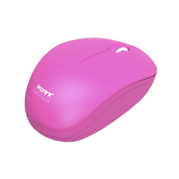 Port Connect MOUSE COLLECTION WIRELESS Fuschia - Image 3