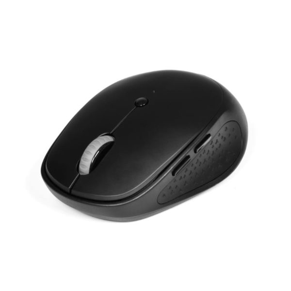 Port Wireless Combo Bluetooth Mouse and 2.4 GHZ - Black - Image 2