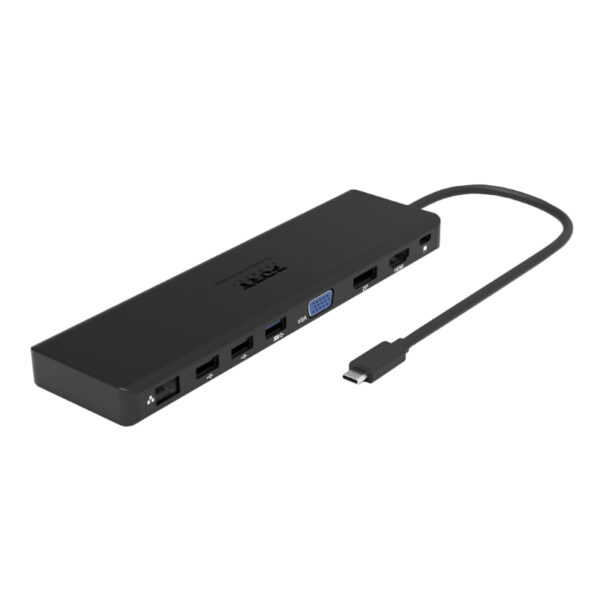 DOCKING TYPE C TRAVEL -1X4K-3XFHD PD100W-HDMI MINIDP VGA, SD CARD,RJ45,USB-A,USB-C