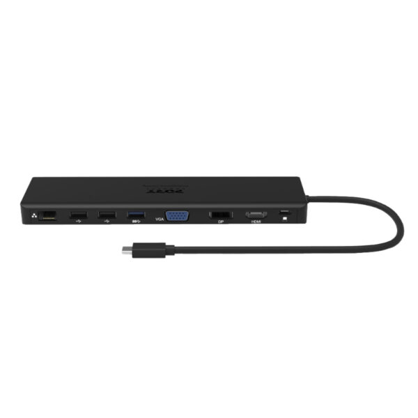 DOCKING TYPE C TRAVEL -1X4K-3XFHD PD100W-HDMI MINIDP VGA, SD CARD,RJ45,USB-A,USB-C - Image 3