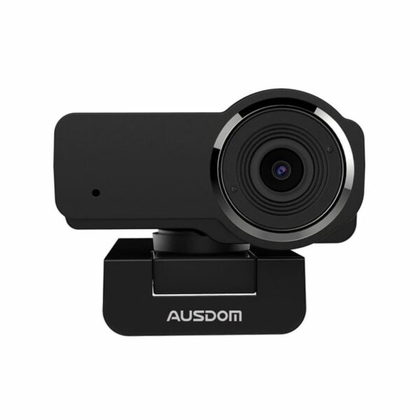 Ausdom AW635 1080P 12MP PC Web Camera - Black