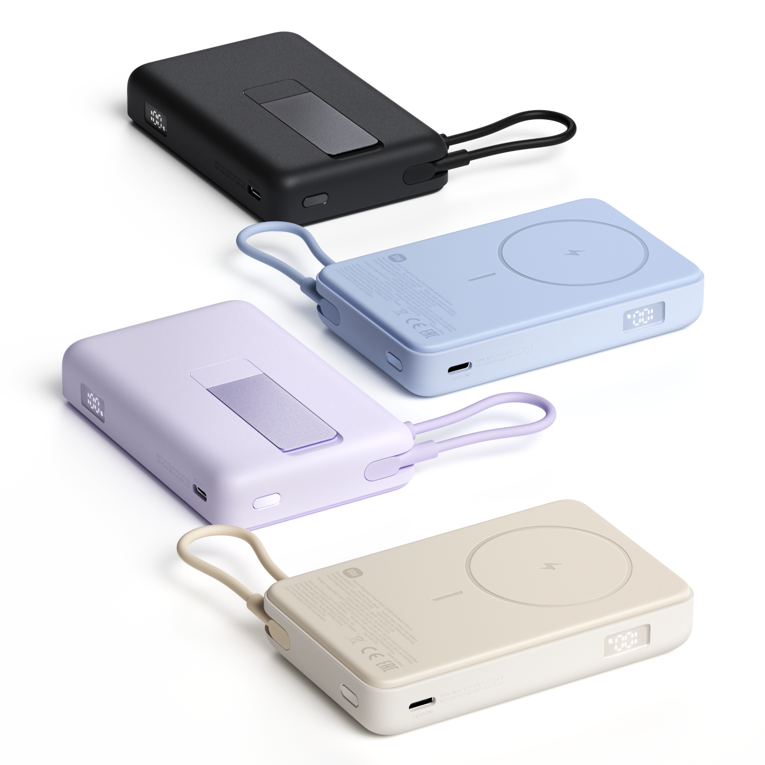 Xiaomi Magnetic Power Bank 10000mAh with Stand - Grey - Image 6