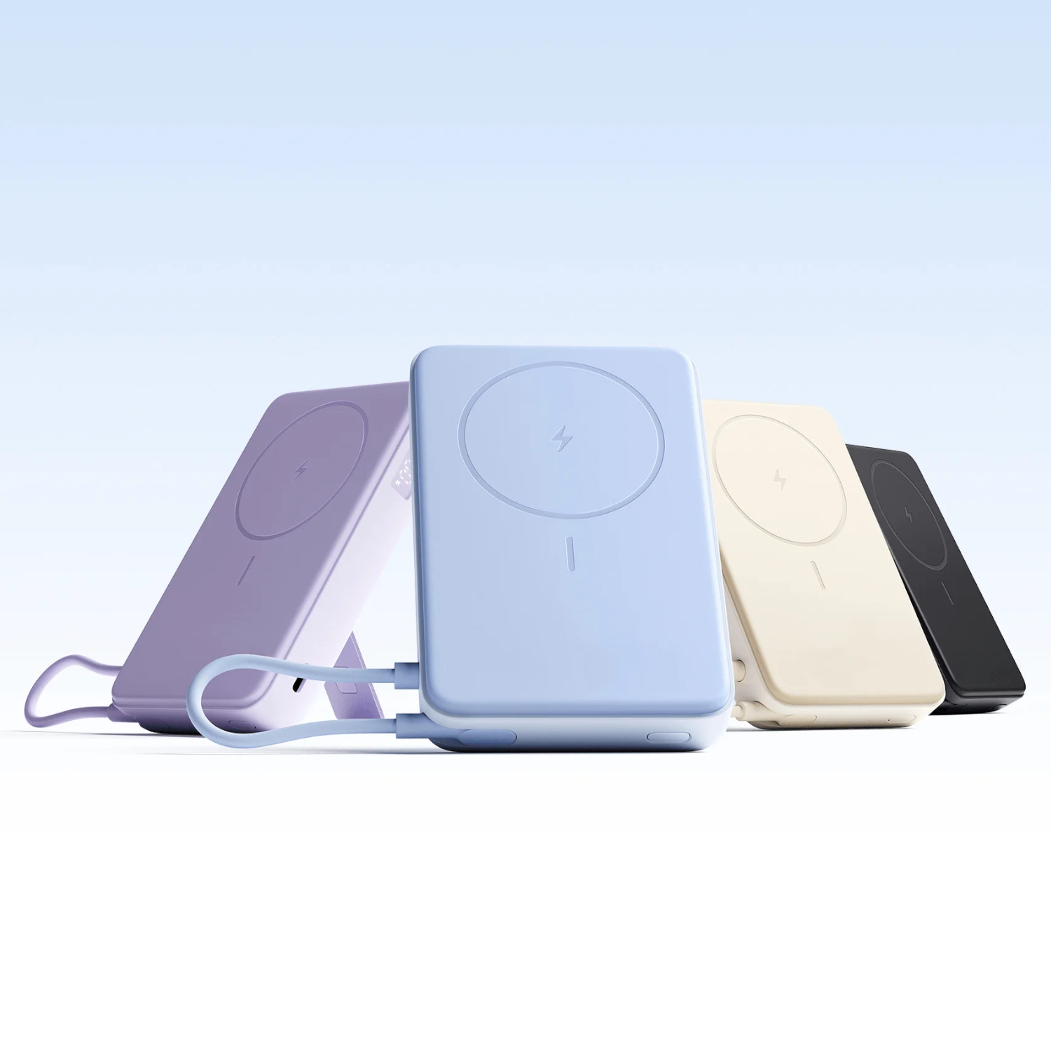 Xiaomi Magnetic Power Bank 10000mAh with Stand - Grey - Image 2