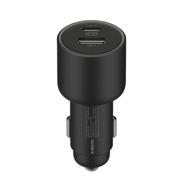 Xiaomi 67W Car Charger USB-A and Type-C