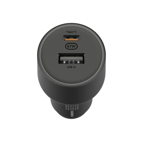 Xiaomi 67W Car Charger USB-A and Type-C - Image 2