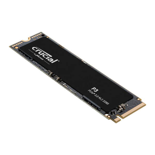 Crucial P3 500GB M.2 NVMe 3D NAND SSD - Image 2