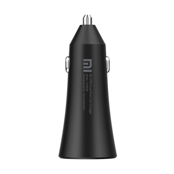 Xiaomi 37W Dual-Port Car Charger - Black - Image 2