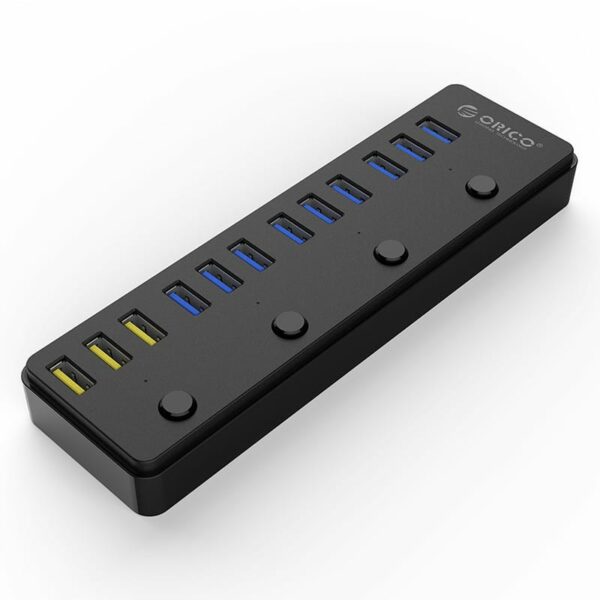 ORICO 12 Port USB3.0 Hub - Black