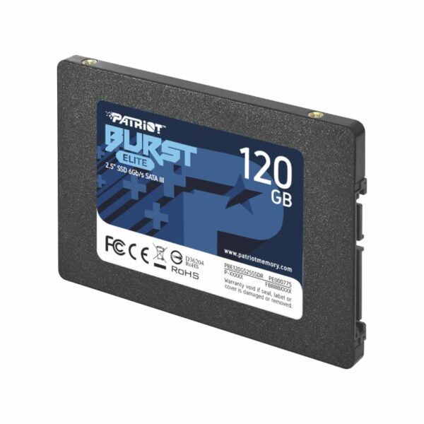 Patriot Burst Elite 120GB 2.5" SSD - Image 2