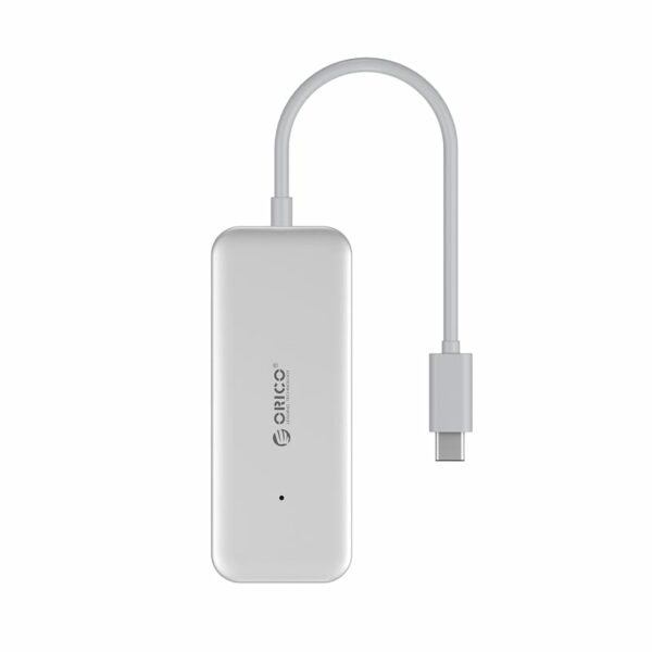 ORICO 4 Port USB-C to 4xUSB3.0 Hub - Silver - Image 2