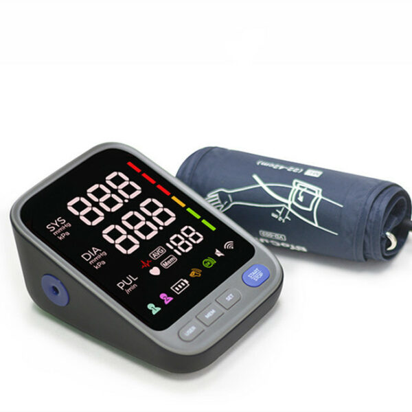 Intelligent Upper Arm Electronic Sphygmomanometer Blood Pressure Meter Automatic - Image 3