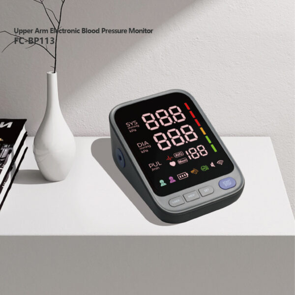 Intelligent Upper Arm Electronic Sphygmomanometer Blood Pressure Meter Automatic - Image 4